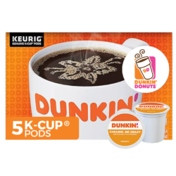 K Pods Dunkin Donuts (5 pack variado)