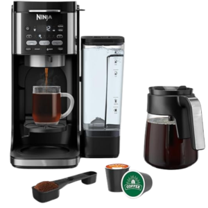 Cafetera Ninja CFP101 DualBrew Hot & Iced Coffee Maker, Single-Serve, compatible with K-Cups & 12-Cup Drip Coffee Maker