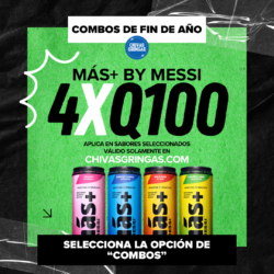 Combo Más+ by Messi 4xQ100